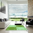 thumbnail image 6 of Ahgly Company Indoor Square Patterned Jade Green Area Rugs, 8' Square, 6 of 6