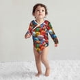 thumbnail image 4 of Sigee Easter Eggs for Baby Unisex Baby Cotton Long-Sleeve Bodysuits Soft Cotton, Breathable-3 Months, 4 of 6
