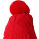 thumbnail image 5 of Conjunto de guantes y gorro de invierno, bufanda de cuello largo, gorro de invierno para el frío, gorro informal para adultos, gorro, calentador de , Rojo, 5 of 6