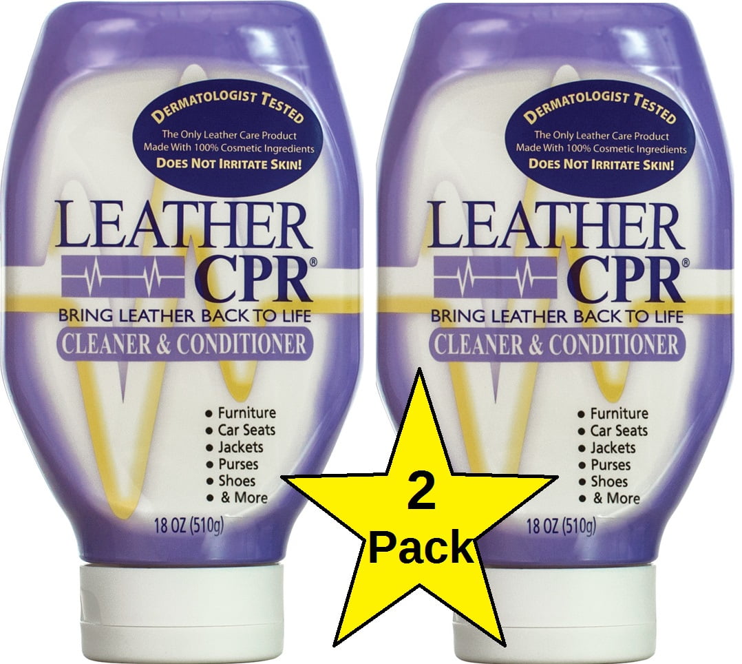 Leather CPR Cleaner & Conditioner 18oz Double Pack