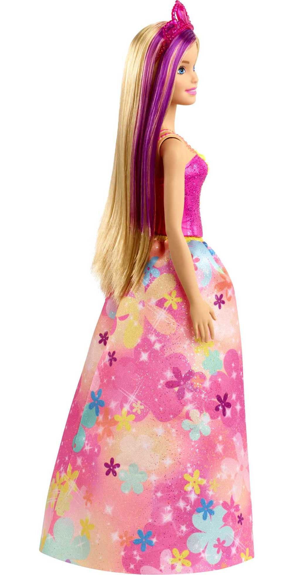 Barbie Dreamtopia Royal Doll with Blonde Hair with Purple Streak & Accessories - image 5 of 6