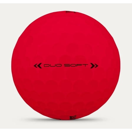 Wilson Staff Duo Soft Golf Balls (Red, 3pk) 1 Sleeve 2025 NEW