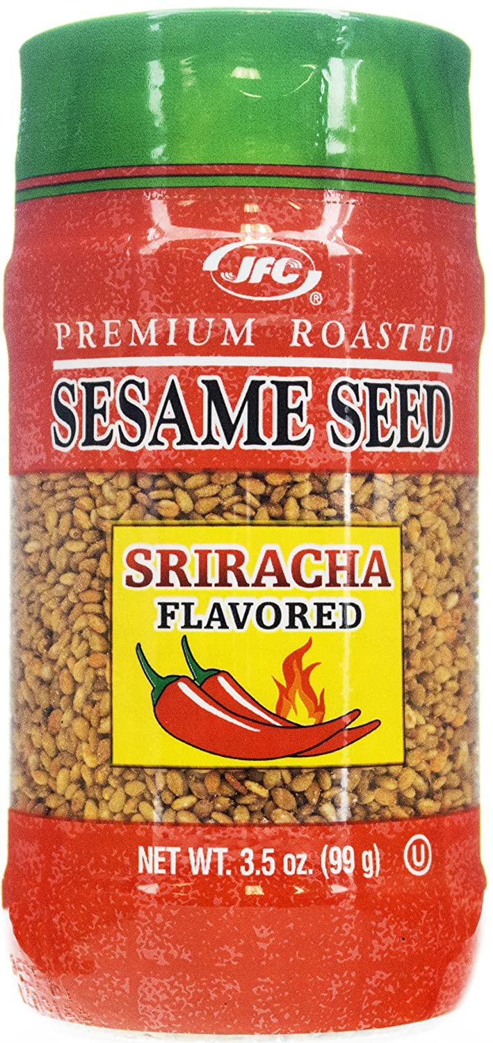 JFC Roasted Sesame Seed, Sriracha, 3.5 Ounce (Pack of 12)
