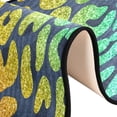 thumbnail image 6 of Dreamtimes Colorful Glittering Leopard Hallway Runner Rug 2'x6' Kitchen Rug with Rubber Backing Rainbow Animal Skin Non Slip Entryway Rug Runner Soft Area Rug for Hallway Bedroom Kitchen, 6 of 6