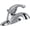Chrome, variant on Delta Classic Single Handle Centerset Bathroom Faucet in Chrome 521-ECO-DST-A