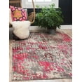 thumbnail image 2 of Unique Loom Chromatic Rectangular Abstract Modern Area Rugs, Blue, 2 of 8