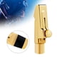 thumbnail image 3 of Boquilla de saxofón soprano profesional Sunnimix chapado en oro Tamaño 8, 3 of 8