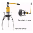 thumbnail image 3 of Puller De Rodamiento Hidráulico De Tres Garras De 5 Tonelada Amarillo/Gris, 3 of 5