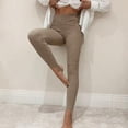 thumbnail image 4 of Minnieouse Pantalones de yoga Fitness Leggings Gym Outfit Atractivo al aire libre Cintura alta Melocotón Cadera Flaco Legging Ropa deportiva L Type3 NO3, 4 of 6