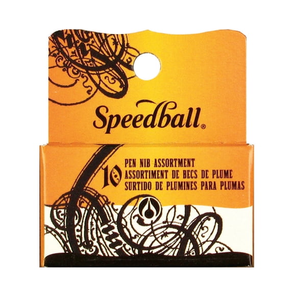 Speedball 10-Pen Nib Assorted Set