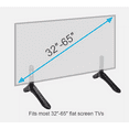 thumbnail image 5 of Base de TV compacta y resistente de aleación de zinc para televisores inteligentes de 32 a 65 pulgadas. Base universal con marco reforzado y doble montaje para interiores modernos., 5 of 5