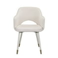 thumbnail image 2 of ACME Applewood Accent Chair in Cream Velvet & Gold, 2 of 5