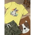 thumbnail image 3 of Retro French Bulldog Sitting T-Shirt Toddler -Image by Shutterstock,  2 Toddler, 3 of 4