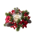 thumbnail image 2 of Christmas Decorations Holiday Ornaments Christmas Decor Items: Candles Candlesticks Wreaths Table Ornaments, 2 of 9
