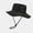 Black, variant on ZSQDM Breathable Wide Brim Boonie Hat Outdoor Mesh Cap for Travel Fishing beanie for Women Hat Rack Bucket Hats Shower Cap Reusable Waterproof