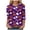 Dark Purple_1, variant on Funny Halloween T Shirts for Women Graphic Tees Cute Ghost Print Tee Holiday Tops