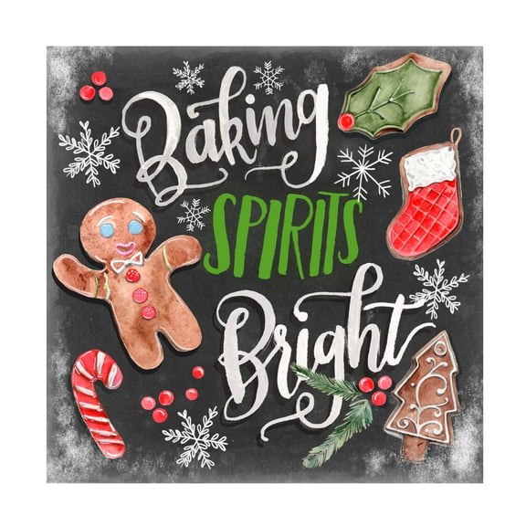 Jennifer Paxton Parker 'Baking Spirits Bright I' Canvas Art