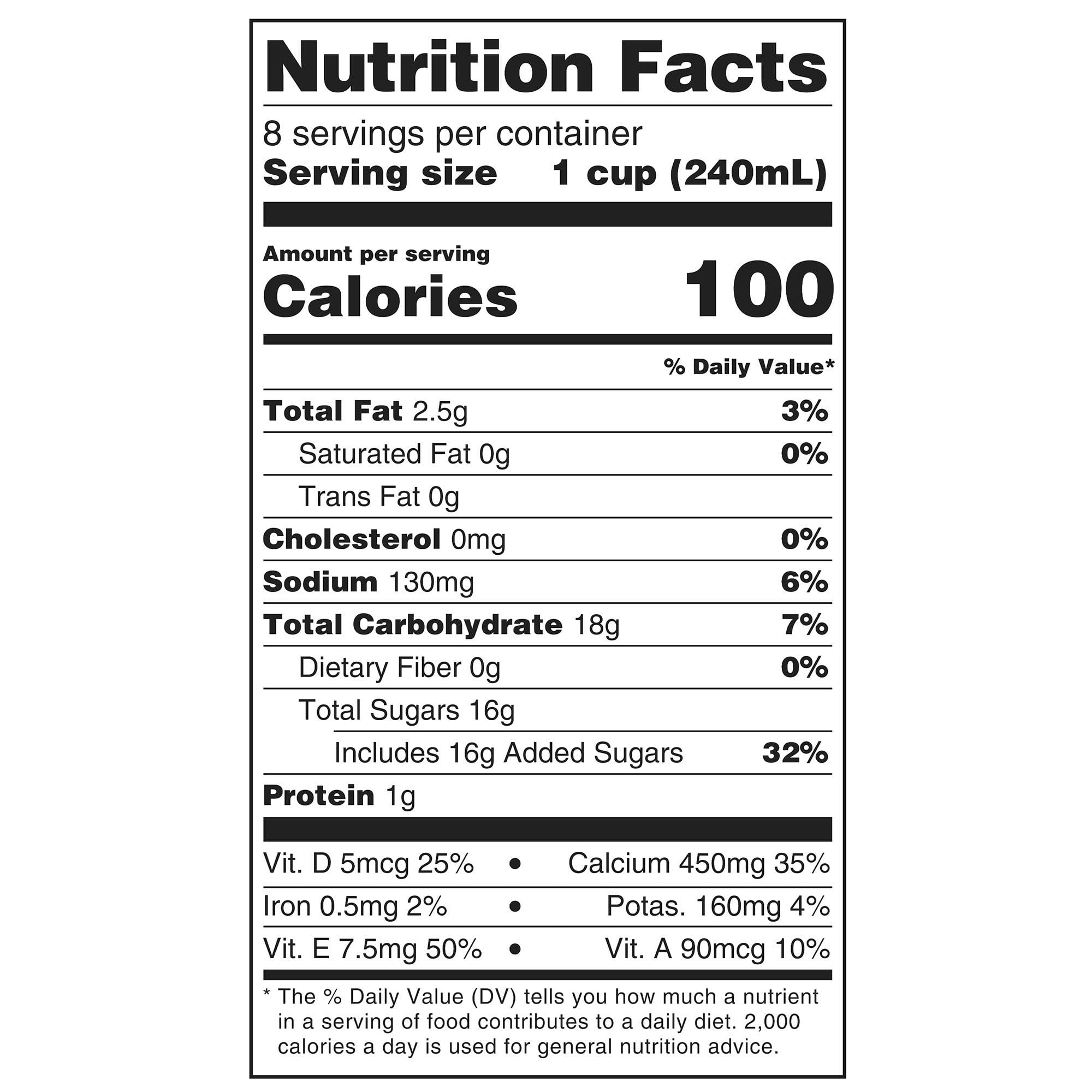 bettergoods Plant-Based Chocolate Almond Milk, Half Gallon