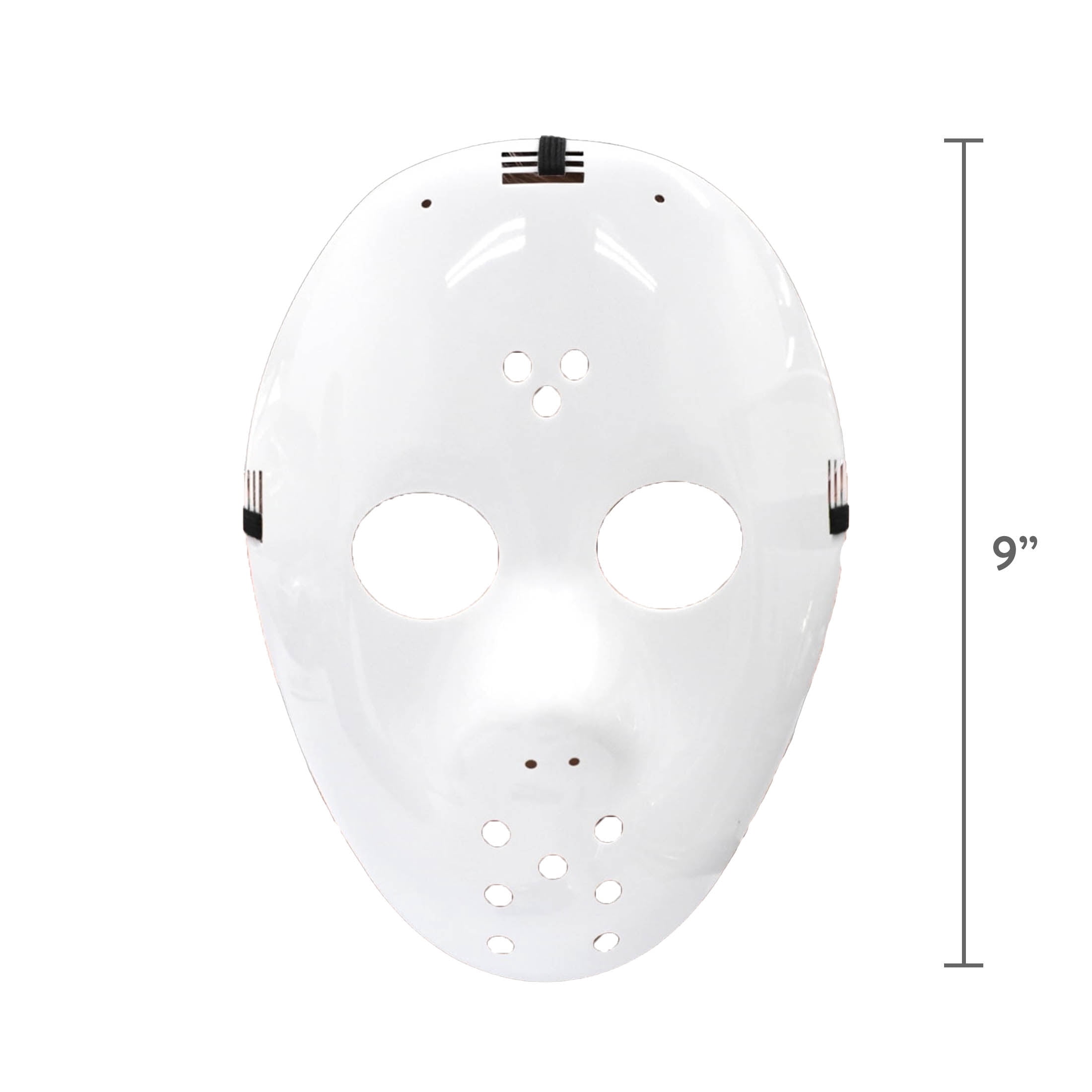 Hockey Mask Costume Accessory for Adults, White, Halloween by Way To Celebrate