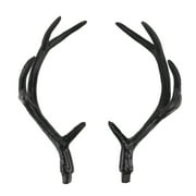 1 Pair Simulated Deer Horn Headdress DIY Decor Novel Deer Horn Headdress Decor
