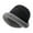 Black, variant on Winter Beanie Hats for Women Faux Fur Windproof Thicken Warm Knit Beanie Fluffy Lined Skull Cap for Outdoor Ear Cover Fashion Black