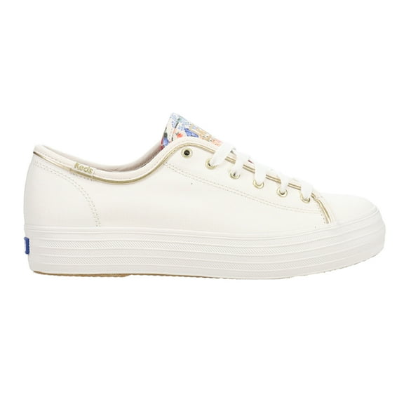 Keds Womens Triple Kick X Rifle Paper Co Piping Lace Up Athletic Sneakers