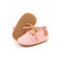 thumbnail image 5 of Infant Baby Boys Sole Shoes Leather Sneakers Anti-Slip Baby Toddler Prewalker, 5 of 8