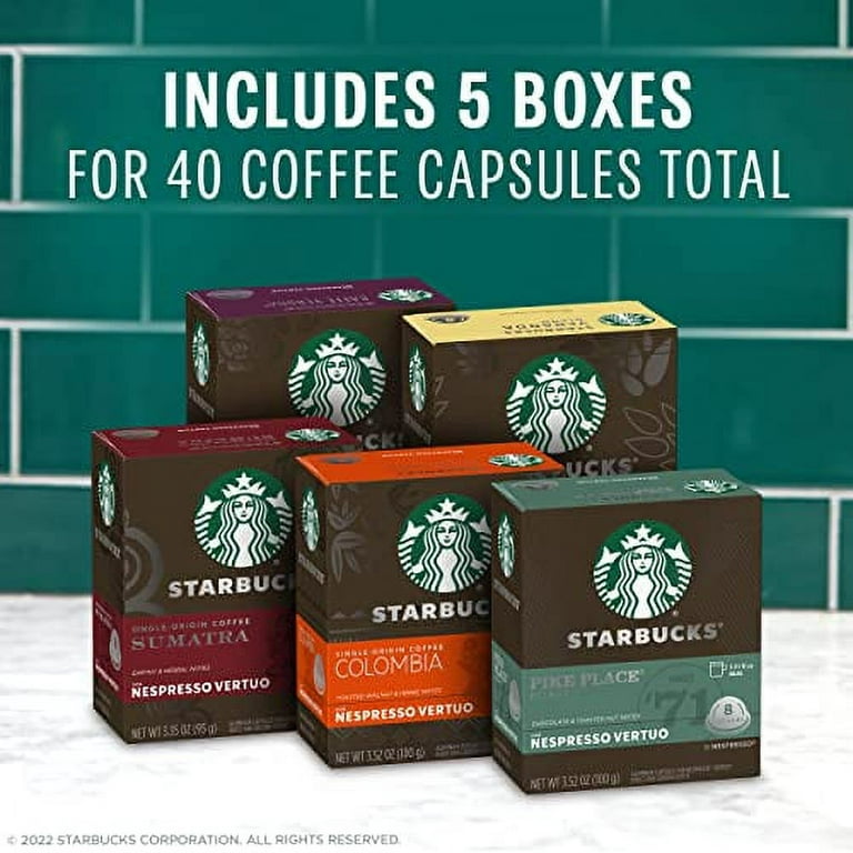 Starbucks Nespresso Capsules for Vertuo Machine - 1 pack