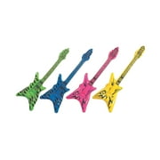 23" Inflate "V" Guitars - Party Favors - 12 Pieces