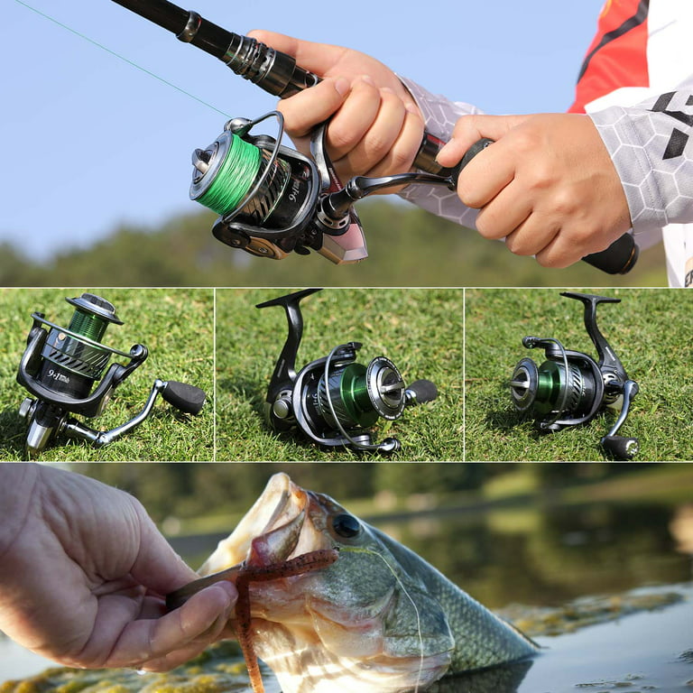 Sougayilang 9+1BB Spinning Fishing Reels 8KG Max Drag Gear Ratio 5.2:1  Fishing Reel 