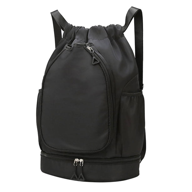 Mochila de tenis, bolso de hombro, organizador de equipo, decorativo, impermeable, para bádminton. Negro