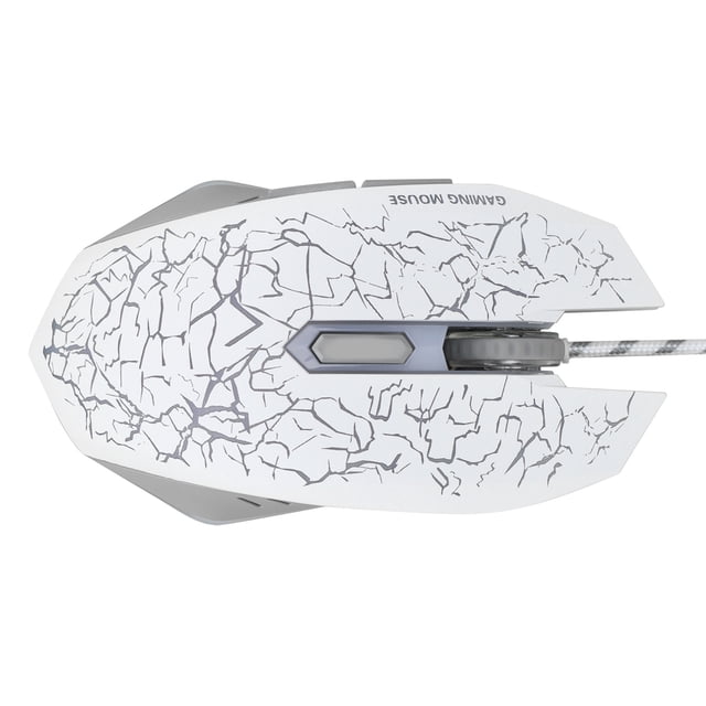 Souris de Jeu, Souris d'Ordinateur Filaire avec Réglages DPI Multi-Niveaux pour Ordinateurs de Bureau, Portables et PCs
