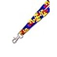 thumbnail image 3 of PinMart Autism Awareness ID Lanyard Puzzle Piece Keychain w/Safety Breakaway, 3 of 4