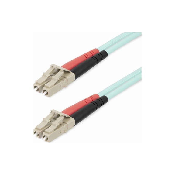 StarTech 25m [82ft] LC/UPC to LC/UPC OM4 Multimode Fiber Optic Cable