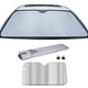 thumbnail image 4 of Parasol para coche con cinco capas de espesor, aislante de aluminio, protector de visera solar, 4 of 5