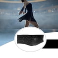 thumbnail image 3 of Diadema para patinaje artístico que absorbe el sudor, equipo de entrenamiento para fitness, gimnasio y ciclismo. negro, 3 of 5