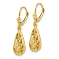 thumbnail image 2 of Boucles d'Oreilles Pendantes à Levier en Or Jaune 14 K, 2 of 7