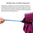 thumbnail image 3 of 22PCS Flag Football Belts, Adjustable Flag Football Set for Sports Training Competition Blue+Red, 3 of 7