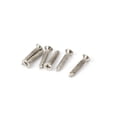 thumbnail image 2 of Unique Bargains Silver Tone Round Button Auto Barrel Door Latch Bolt Lock 10.5cm Length, 2 of 2