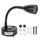 thumbnail image 1 of Lampe de lecture flexible pour camping-car, 3 couleurs, 12-24 V, 3 W, rechargeable par USB, universelle, pour yachts, bateaux, noir, 1 of 4