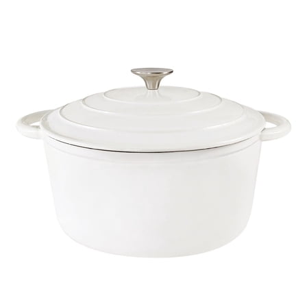 Dutch Oven 5 QT, Enameled Cast Iron Pot with Lid & Handles