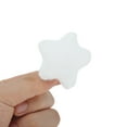 thumbnail image 3 of Unique Bargains 1 Pair Shoelace Charms Sparkly Plush Star Decorative Shoe Clips White, 3 of 5