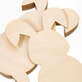 thumbnail image 5 of TUIBELYN 8pcs Easter Bunny Wooden Tags for Crafts and Decor, 5 of 6