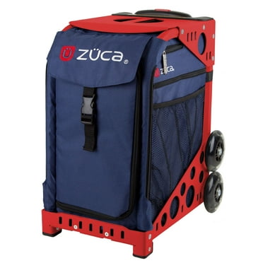 Zuca 18" Sport Bag - Midnight with 2 Small Utility Pouch (Red Frame)
