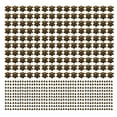 thumbnail image 2 of Botones Punk Remaches Calavera Estilo Bronce Para Bolsos ANGGREK Arte y Manualidades, 2 of 8