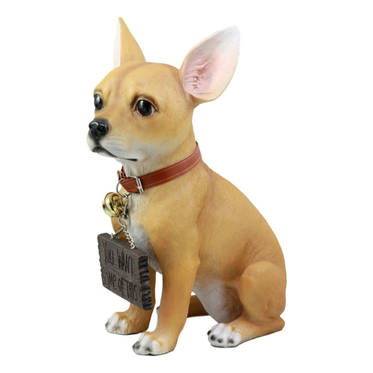Chihuahua toy. Handmade collectible realistic dog toy.
