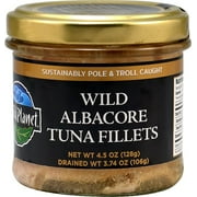 Wild Planet Jarred Wild Albacore Tuna Fillets, 4.5 Oz