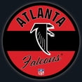 thumbnail image 3 of Atlanta Falcons 23" LED Retro Logo Round Wall Sign, 3 of 3