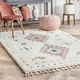 thumbnail image 2 of nuLOOM Vintage Jacquie Floral Area Rug, 6', Peach, 2 of 4