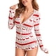 thumbnail image 5 of Txlixc Camisón de Navidad femenino con cuello en V Txlixc moda, 5 of 7